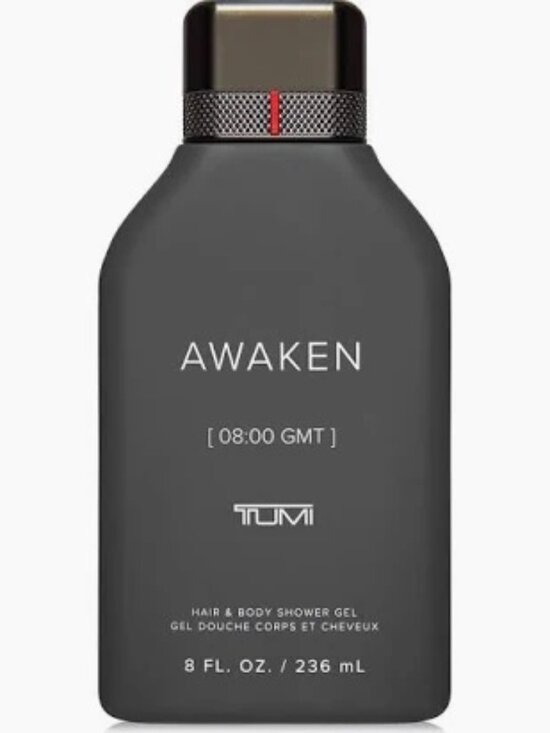 TUMI Awaken 08:00 GMT Body Wash,Citrus Woody Aromatic Cedar-Travel50ml,1.7oz-NEW - Picture 8 of 12